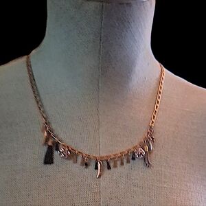 ViVI Gold Charm Necklace